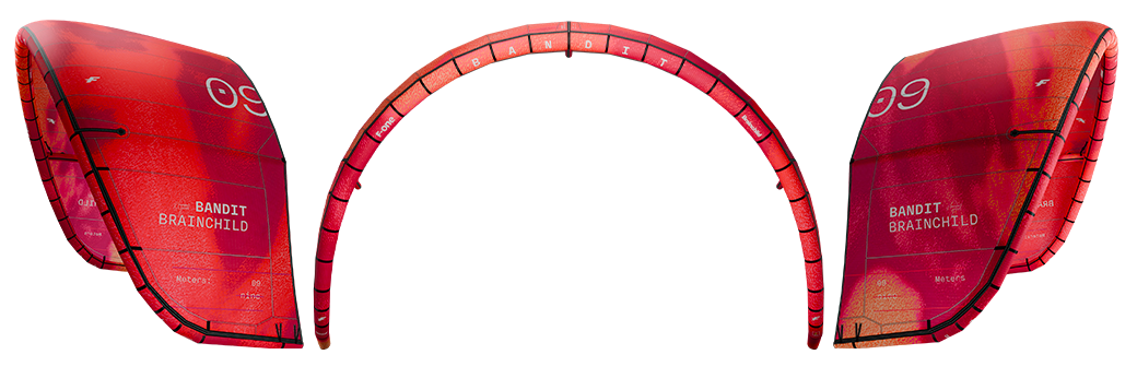 latawiec do kitesurfingu TRIGGER-FRONT